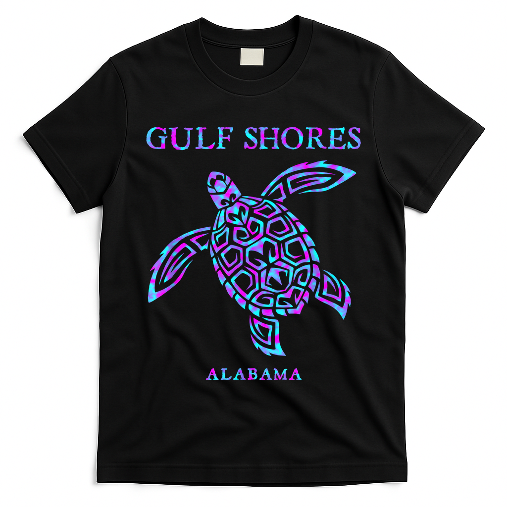 Gulf Shores Alabama Sea Turtle Boy Girl T-Shirt