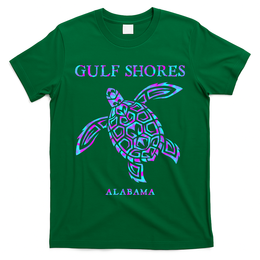 Gulf Shores Alabama Sea Turtle Boy Girl T-Shirt