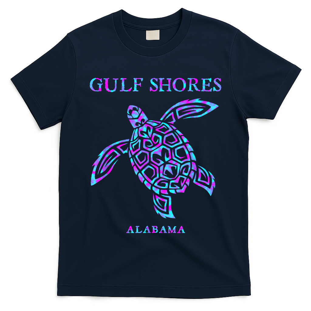 Gulf Shores Alabama Sea Turtle Boy Girl T-Shirt
