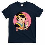 Geisha Sushi Cat - Navy