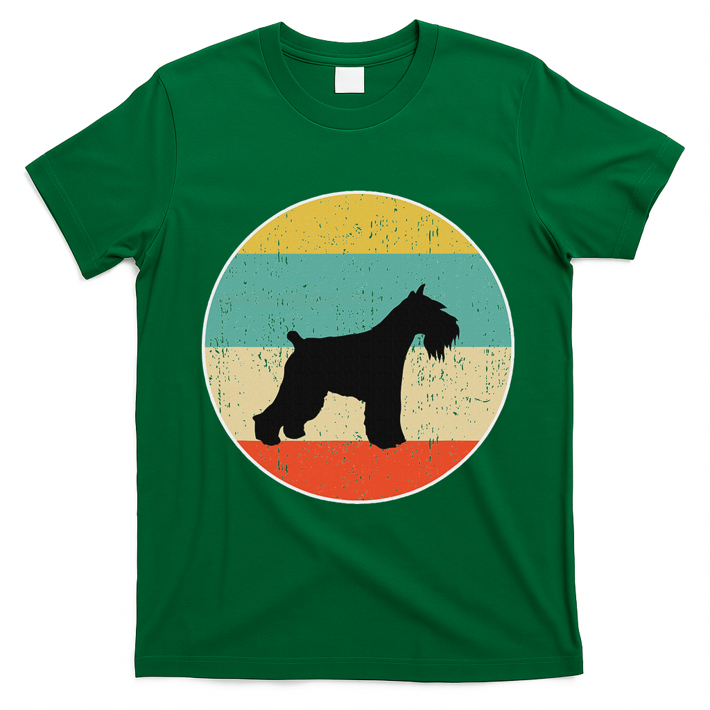 Giant Schnauzer Dog Gift T-Shirt - Irish Green