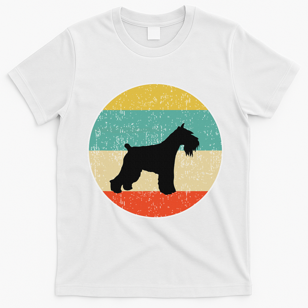 Giant Schnauzer Dog Gift T-Shirt - White