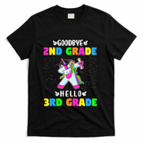 Goodbye Second Grade Hello Third Grade T-Shirt - Black