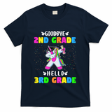 Goodbye Second Grade Hello Third Grade T-Shirt - Navy