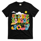 Goodbye School Hello Pool Schools Out For Summer Costume T-Shirt - Black