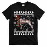 Ger Shorthaired Pointer Dog Santa Hat Xmas Ugly Christmas Meaningful Gift T-Shirt - Black