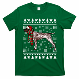 Ger Shorthaired Pointer Dog Santa Hat Xmas Ugly Christmas Meaningful Gift T-Shirt - Irish Green