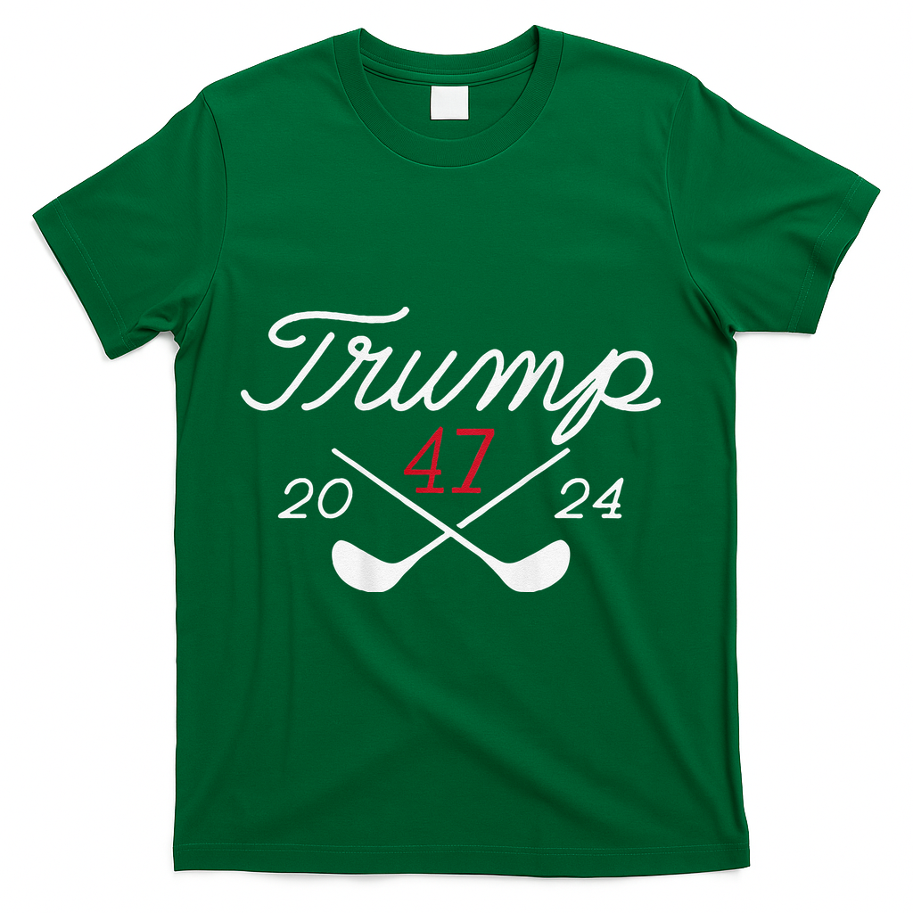 Golf Trump 47 2024 T-Shirt - Green