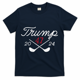 Golf Trump 47 2024 T-Shirt - Navy