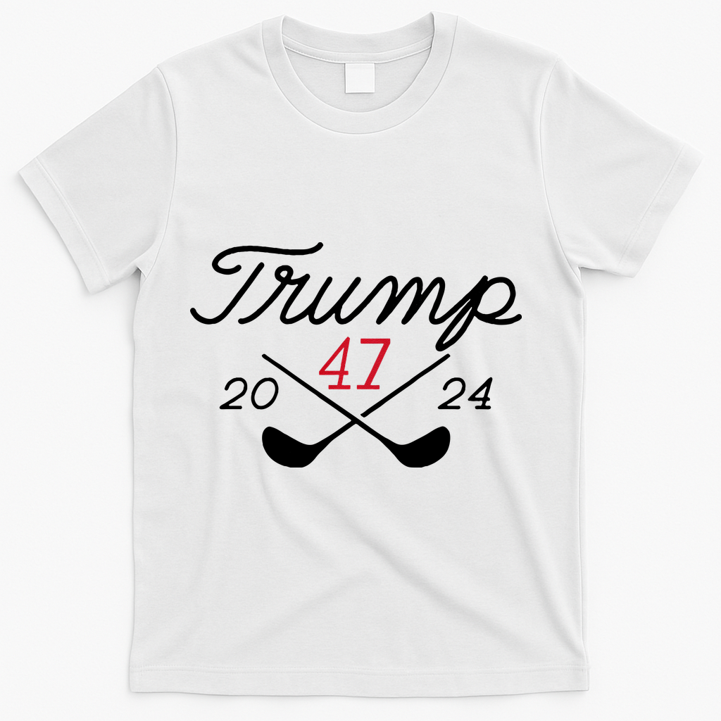 Golf Trump 47 2024 T-Shirt - White
