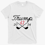 Golf Trump 47 2024 T-Shirt - White