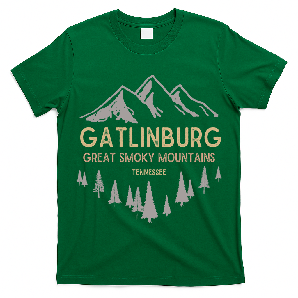 Gatlinburg Tennessee Hoodie Great Smoky Mountains Souvenir T-Shirt