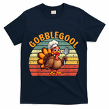 Gobblegool Turkey Thanksgiving T-Shirt - Navy