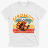 Gobblegool Turkey Thanksgiving T-Shirt - White