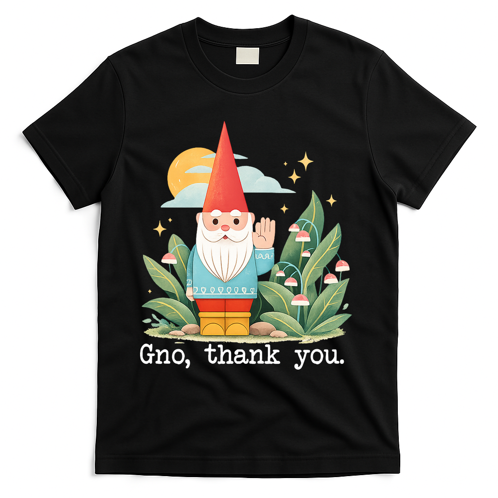 Gno Thank You T-Shirt - Black