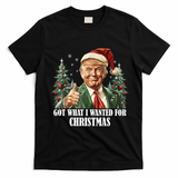 Got What I Wanted For Christmas Donald Trump T-Shirt - Black