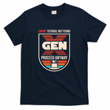 Gen X No Tutorial Needed - Navy