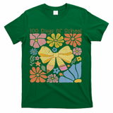 Happy 100th Day Of School 100 Days Of School Teacher Student T-Shirt - Green