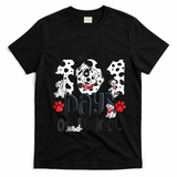 Happy 101 Days Of School Dog T-Shirt - Black