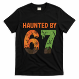 Haunted By 67 Halloween Meme T-Shirt - Black