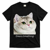 Heavy Breathing Cat T-Shirt
