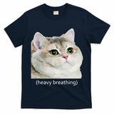 Heavy Breathing Cat T-Shirt