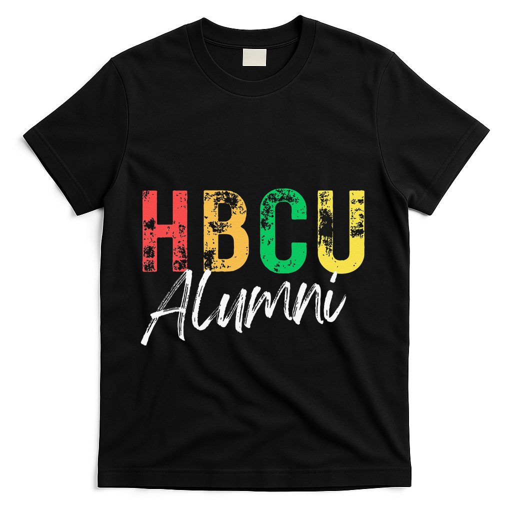 Historical Black College University Hbcu Alumni Graduate Gift T-Shirt - Black