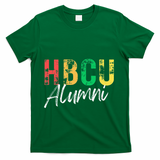 Historical Black College University Hbcu Alumni Graduate Gift T-Shirt - Green