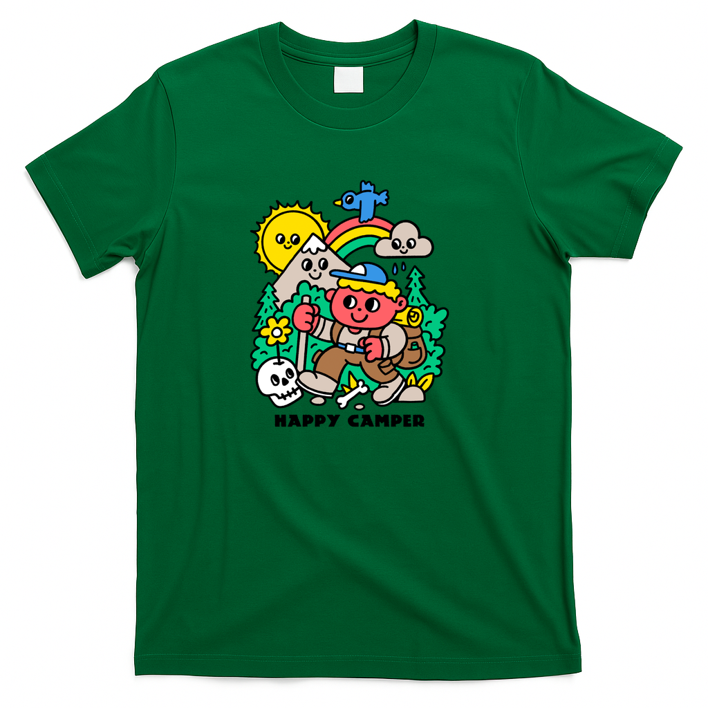 Happy Camper - Green