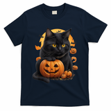 Halloween Cats Funny Cat Halloween T-Shirt