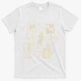 Horror Coraline Movie T-Shirt - White