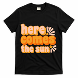 Here Comes The Sun Summer Vibes T-Shirt - Black