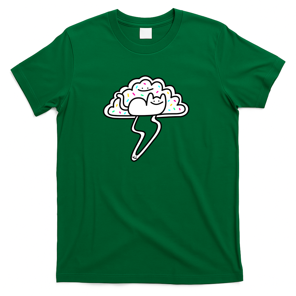 Happy Cat Zapper Cloud - Green