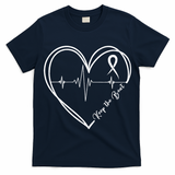 Heart Disease Awareness Heartbeat Chd T-Shirt