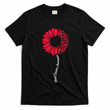 Heart Disease Awareness Month Sunflower T-Shirt
