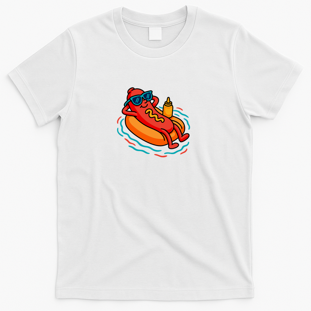 Hot Dog Chill - White