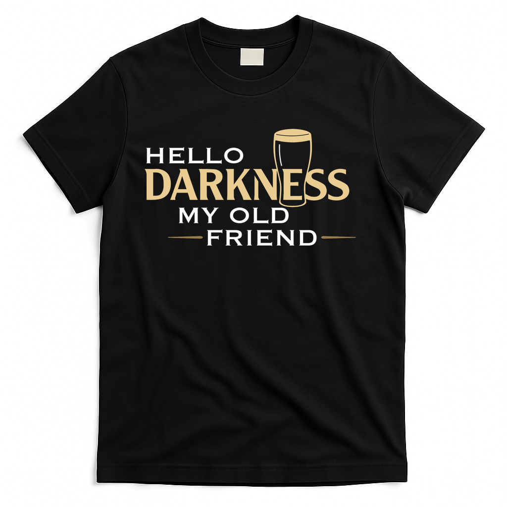 Hello Darkness My Old Friend - Black