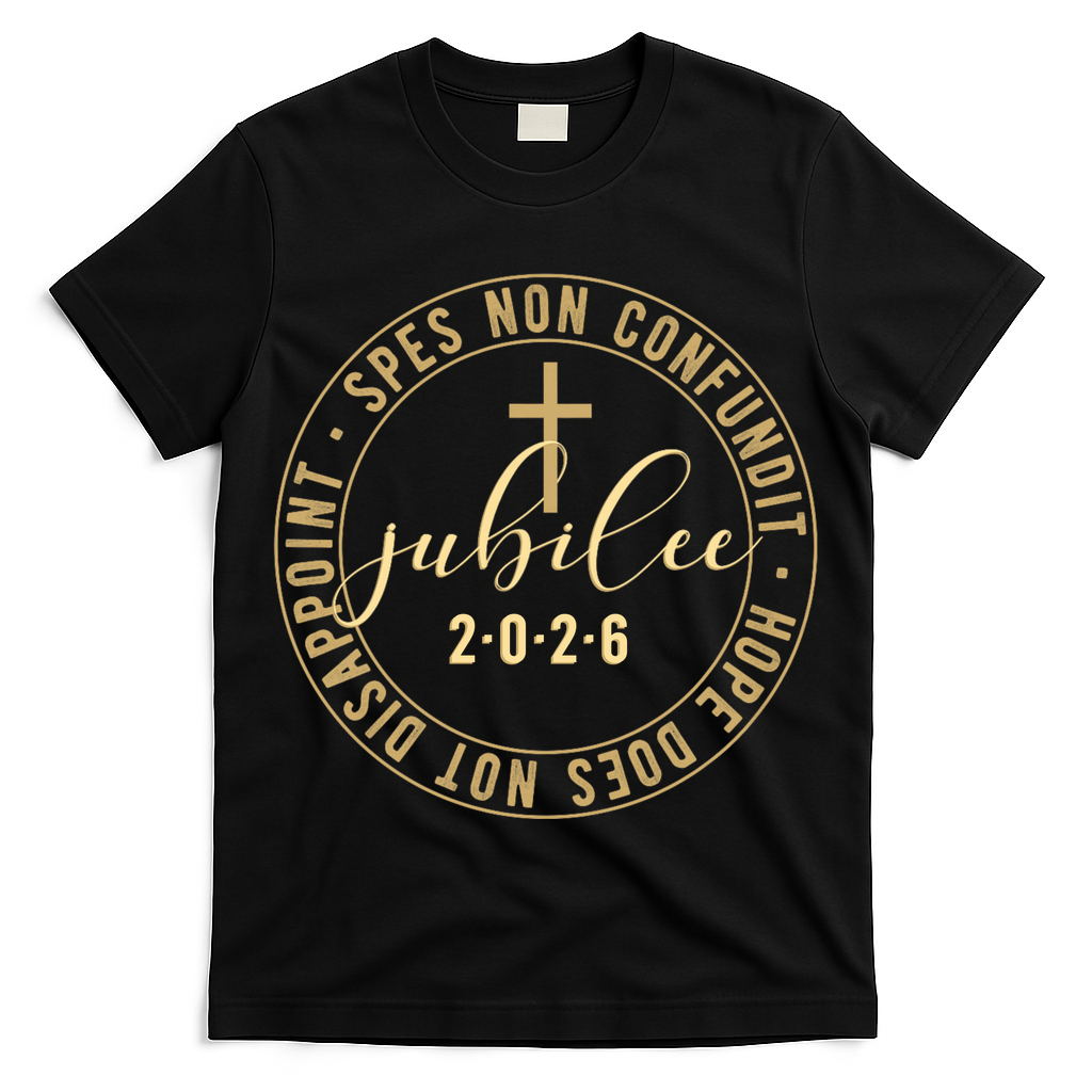 Hope Does Not Disappoint Spes Non Counfundit Jubilee 2026 T-Shirt