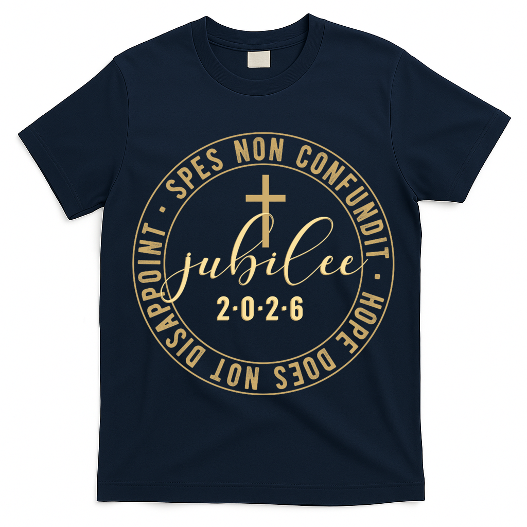 Hope Does Not Disappoint Spes Non Counfundit Jubilee 2026 T-Shirt