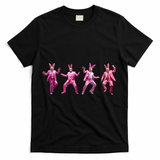 Happy Easter Bunny Spring Hunt Eggs Rabbit Funny Trump Dance T-Shirt - Black