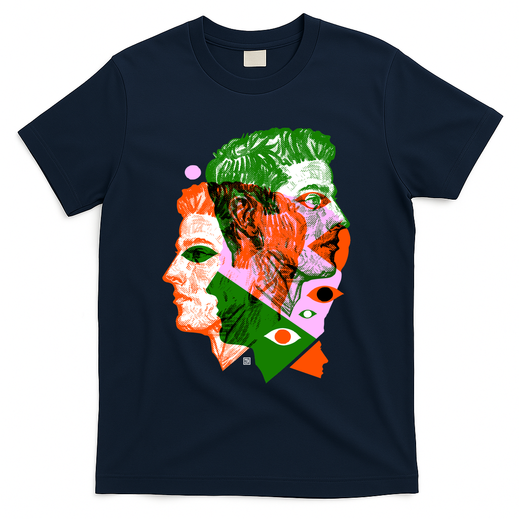 Handsome Face 282 (Silly Fall at Night) - Navy