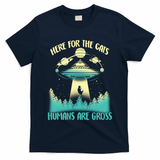 Here For The Cats Humans Are Gross T-Shirt