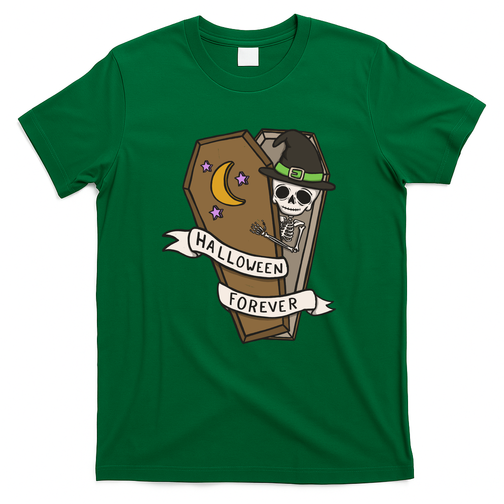 Halloween Forever Witchy Skeleton - Green