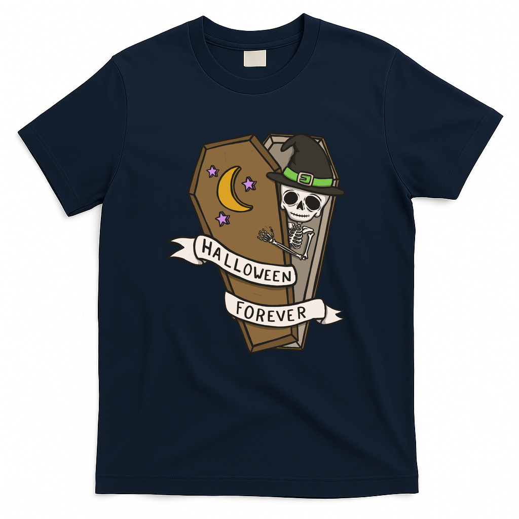 Halloween Forever Witchy Skeleton - Navy