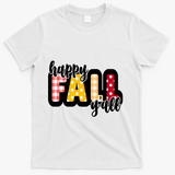 Happy Fall Yall Cozy T-Shirt - White