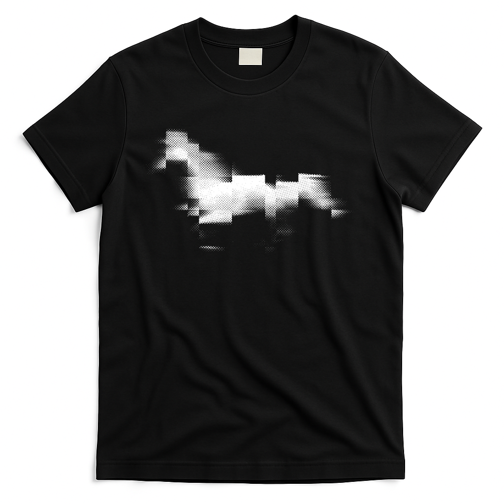 Horse Glitch - Black
