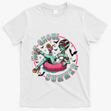 Hot Ghoul Summer Outfits Funny Beach Summer Haloween Women T-Shirt - White