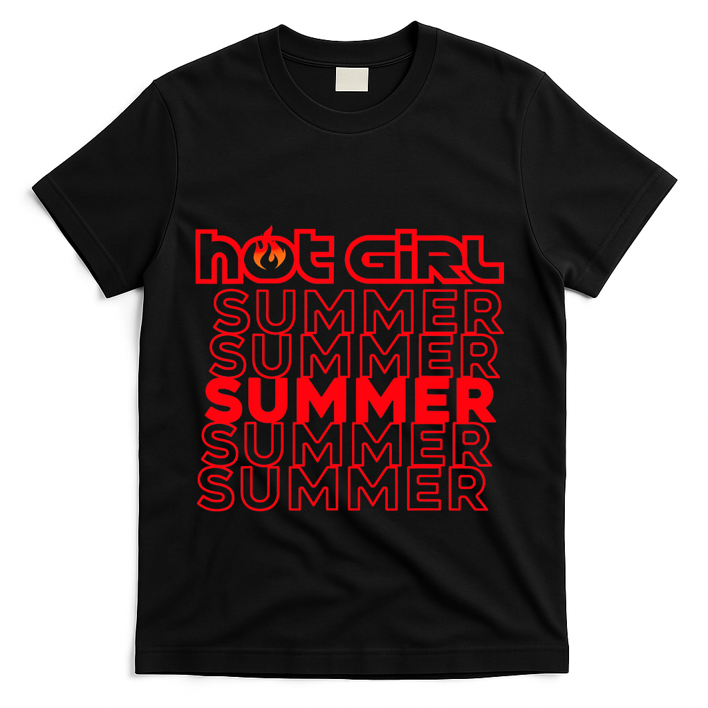 Hot Girl Summer T-Shirt - Black