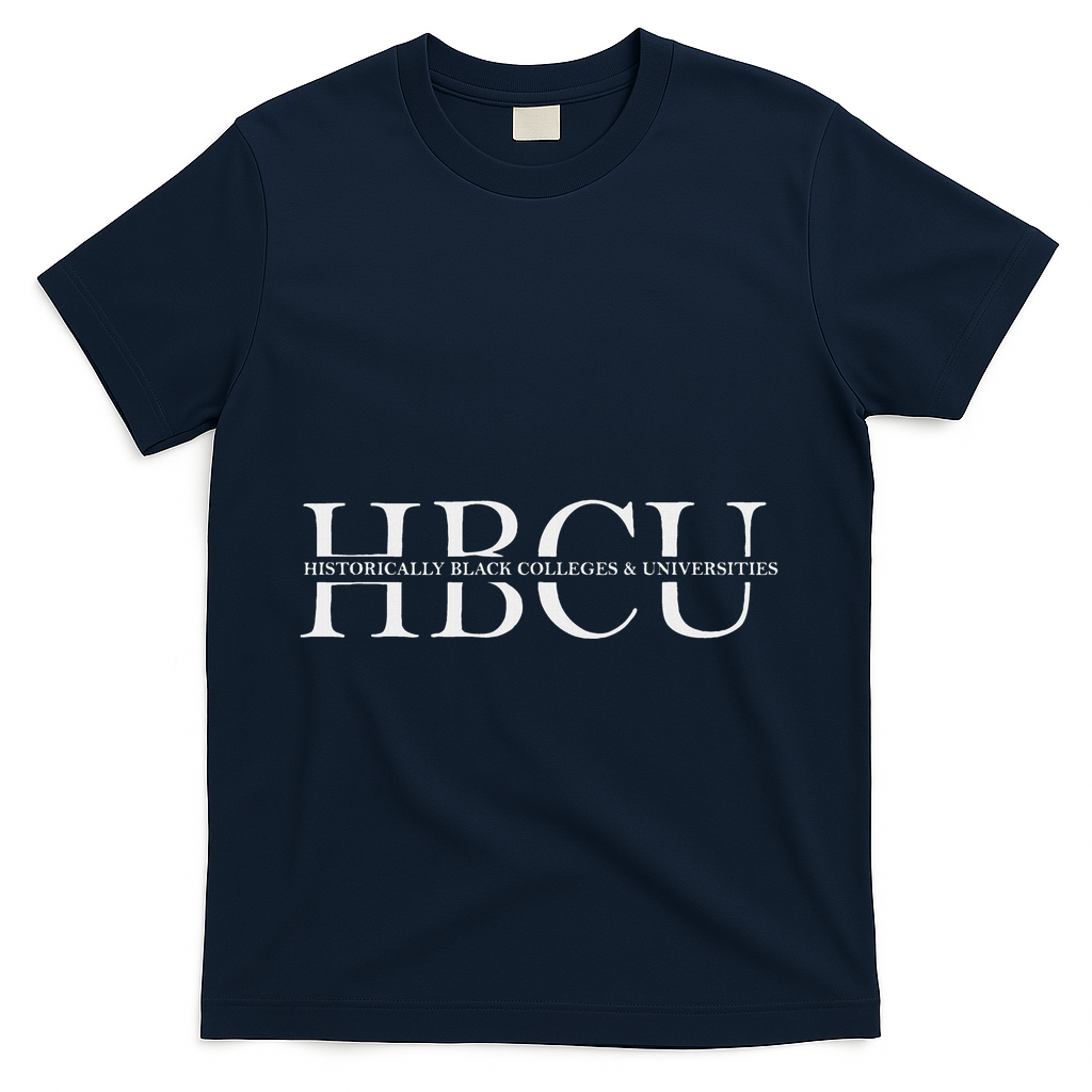 Hbcu Historically Black Colleges & Univ Gift T-Shirt - Navy