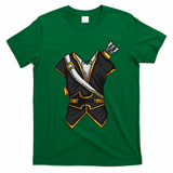 Huntsman Hunter Cool Lazy Easy Cosplay Halloween Costume T-Shirt - Irish Green